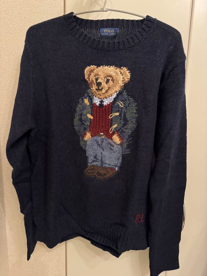 Polo Ralph Lauren ベアセーター ネイビー