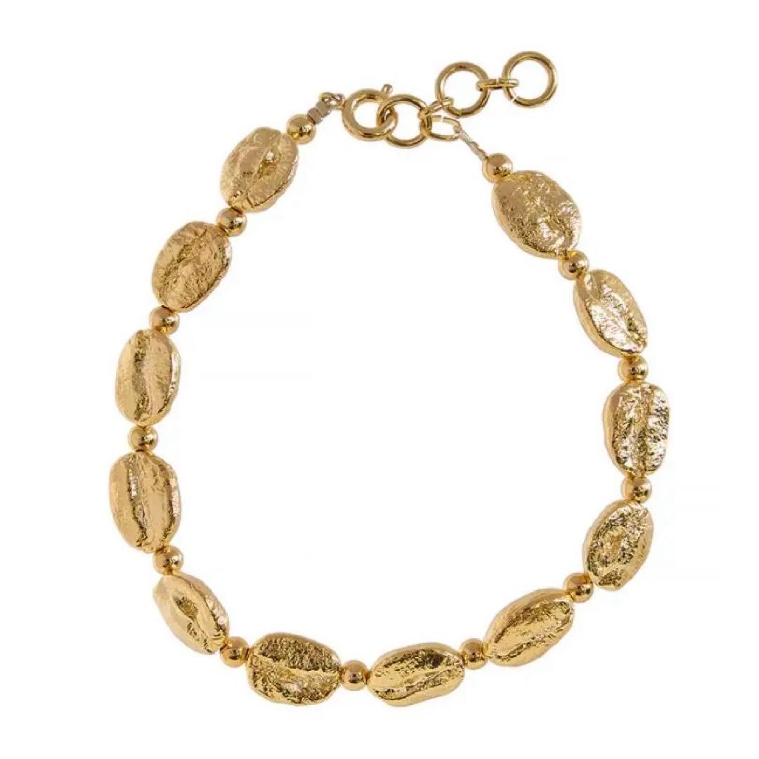 エルチェレ ELCHELE コーヒー豆ブレスレット GOLD