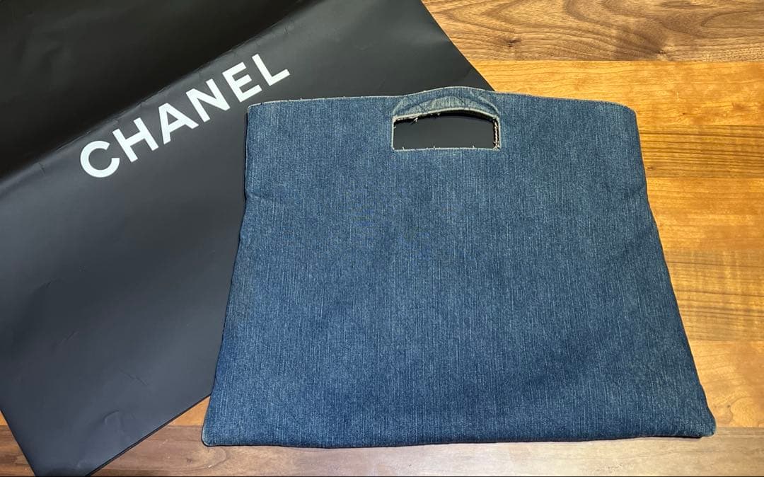 シャネル　デニムバッグ