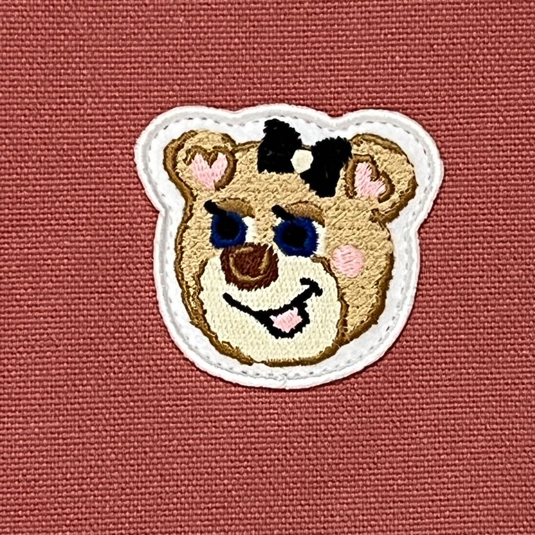 ラブラリー バイ フェイラー オールドテディガール　ワッペントートバッグ