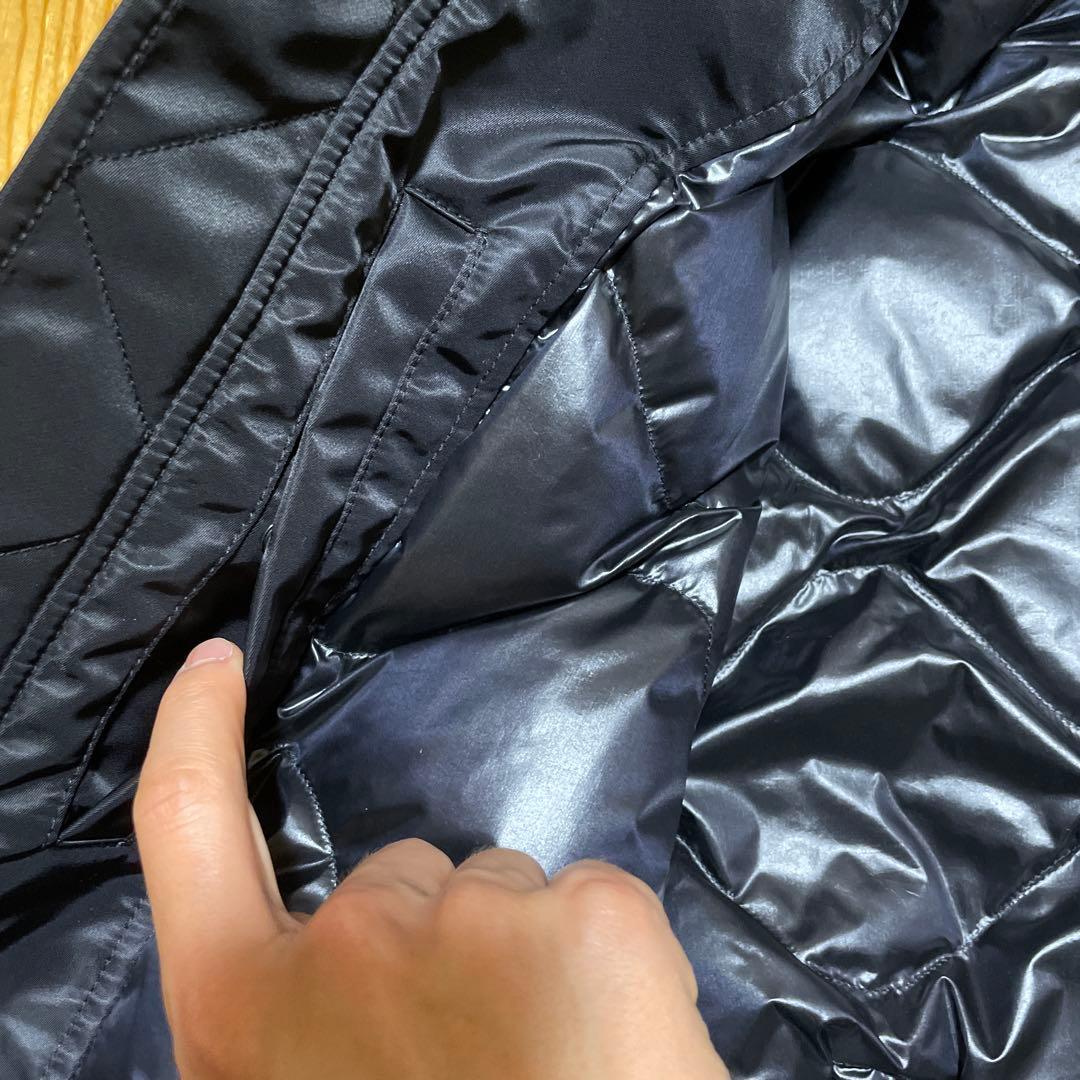 美品 UNIQLO+J ハイブリッドダウンオーバーサイズ MA-1ブルゾン　M