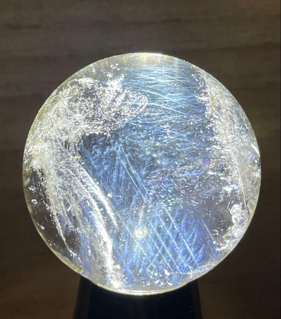 エンジェルラダー シトリン ブルーラダー スフィア パワーストーン　置物