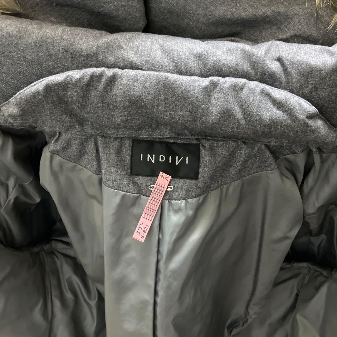 INDIVI ロングダウンジャケット44