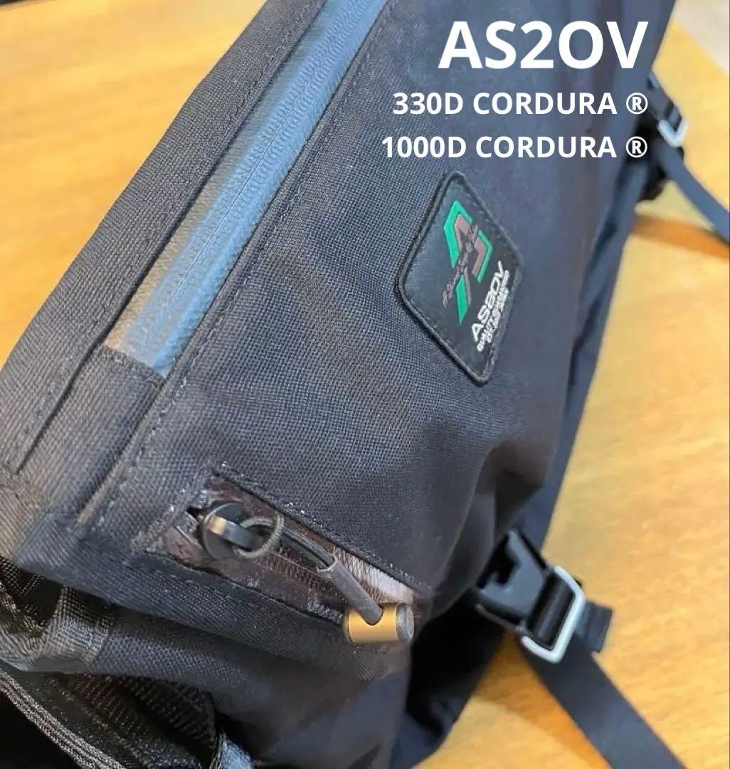 アッソブ メッセンジャーバッグ B4 30L 耐水 軽量 日本製 AS2OV