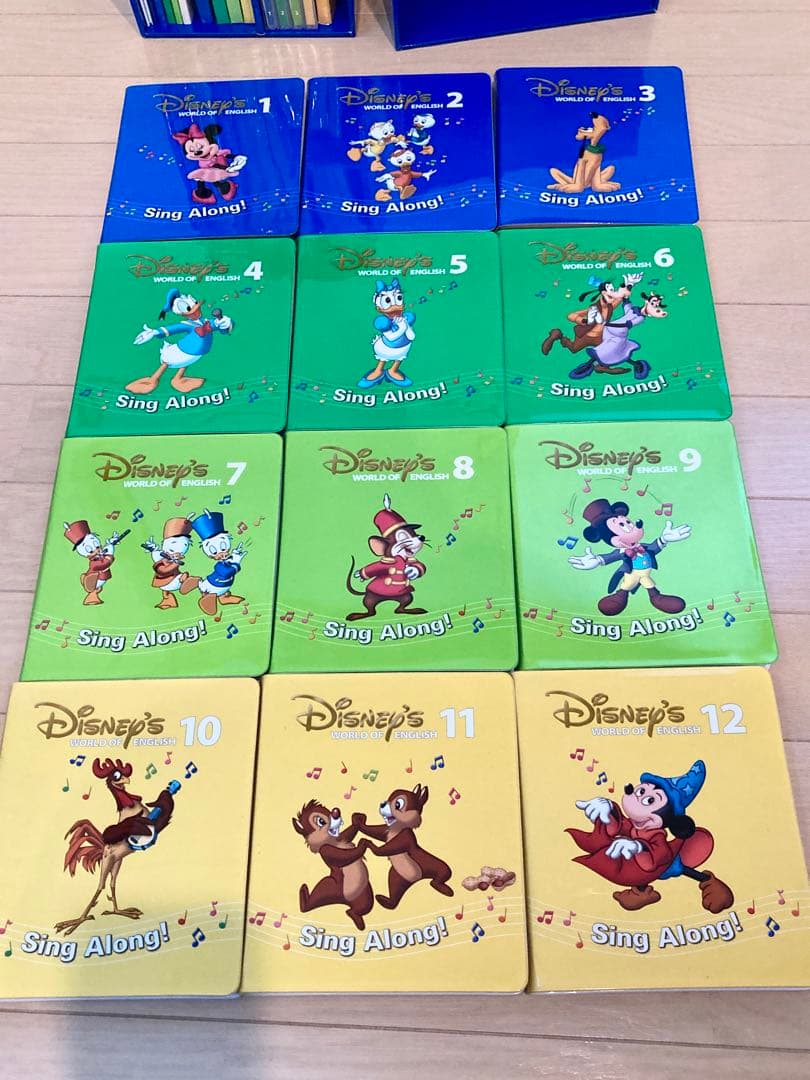 ディズニー　英語システム　シングアロング　DVD CD セット