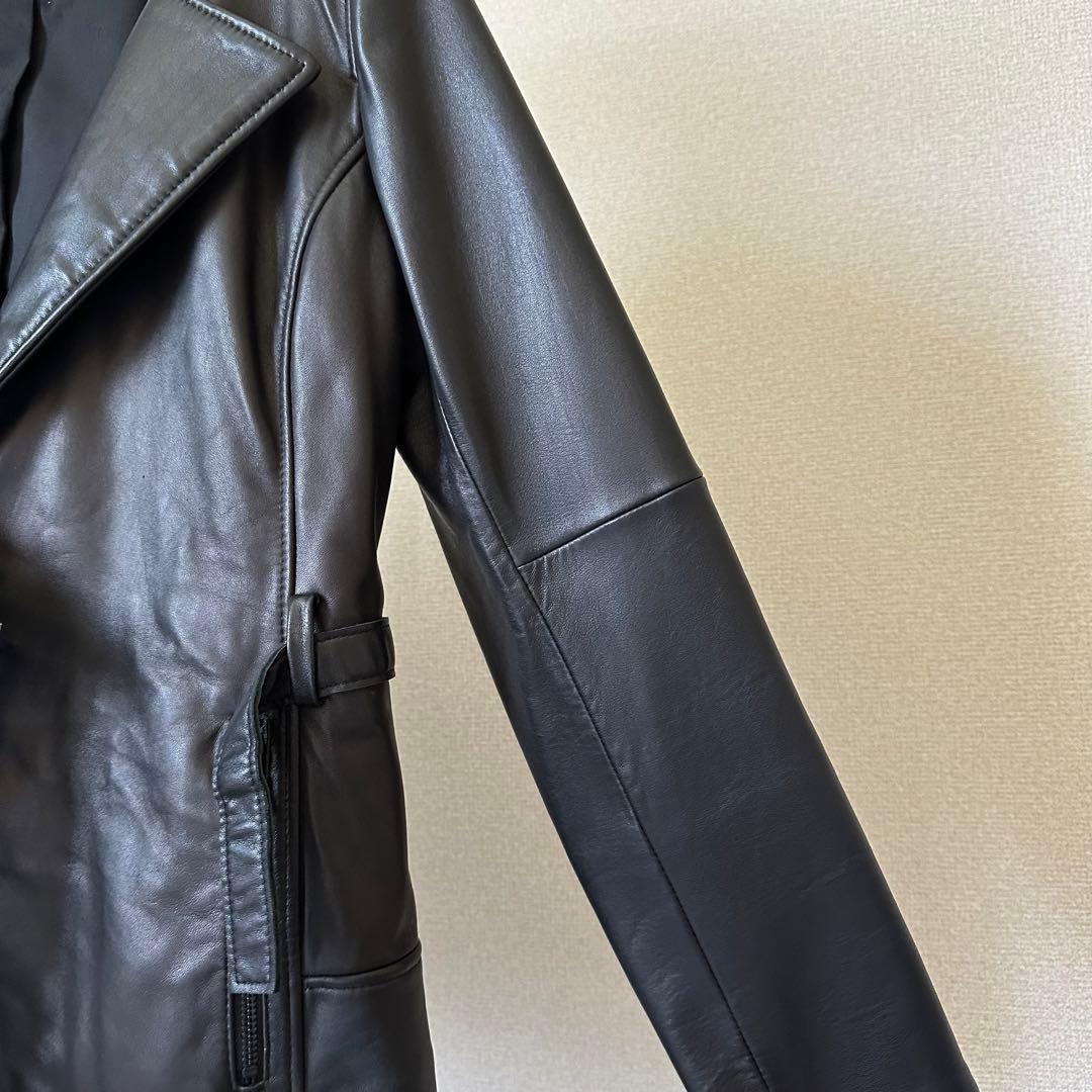 Antigravite Purple レザージャケット ブラック