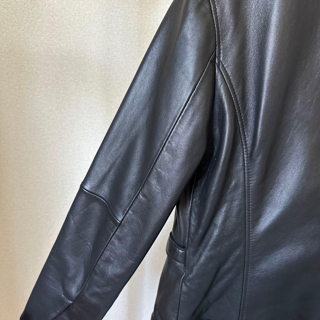 Antigravite Purple レザージャケット ブラック