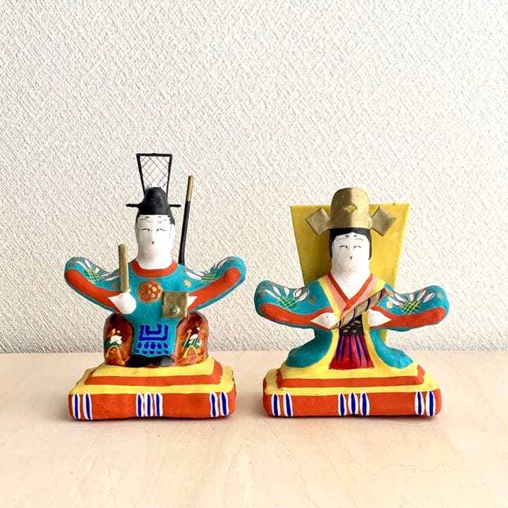 三春張子　古作　内裏雛　美品　雛人形　ひな祭り