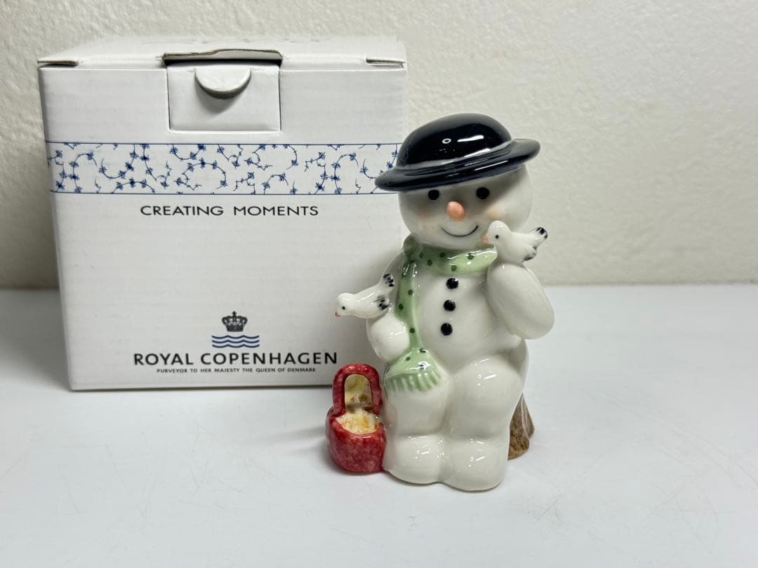 ロイヤルコペンハーゲン 2008年 スノーマン フィギュリン お父さん