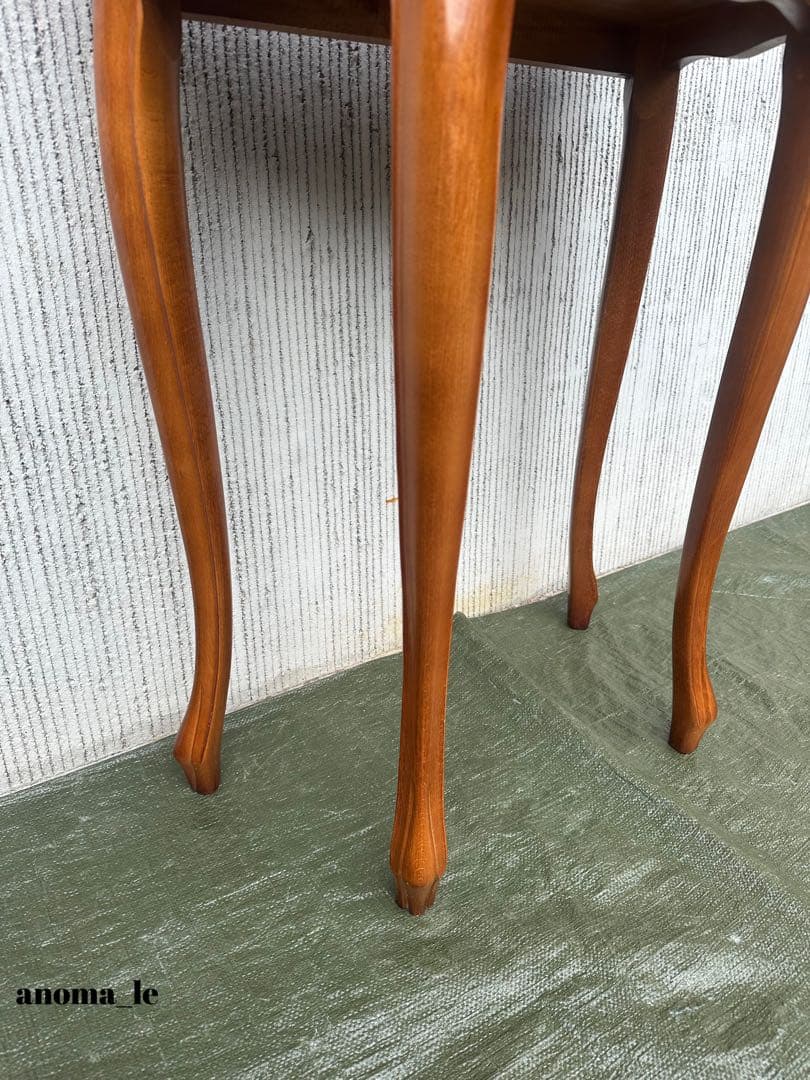 【コンソールテーブル】イタリア　猫足　引出　収納　花台　飾り台