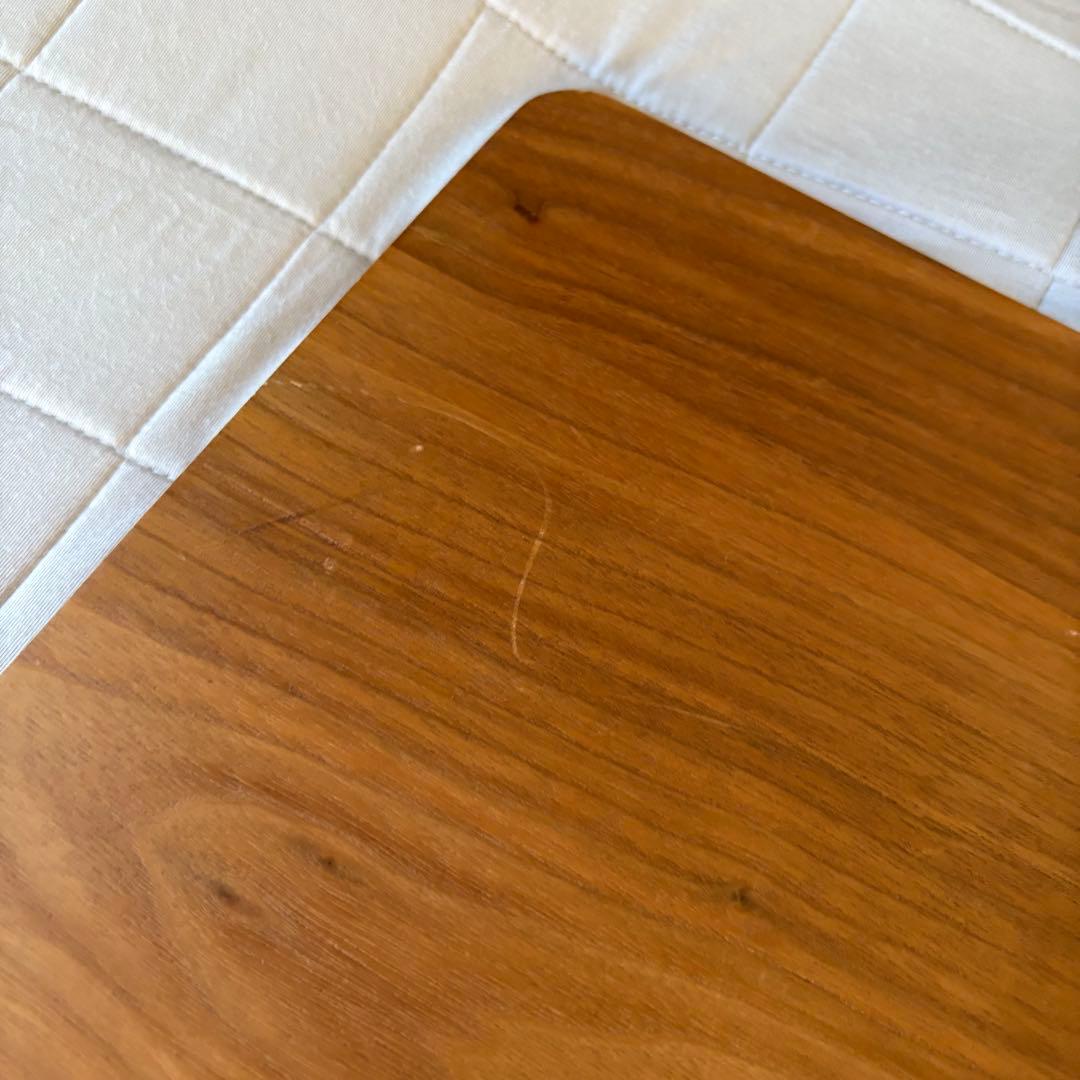 【無印良品】ベッドフレーム用ヘッドボード・セミダブル・ウォールナット材 旧型