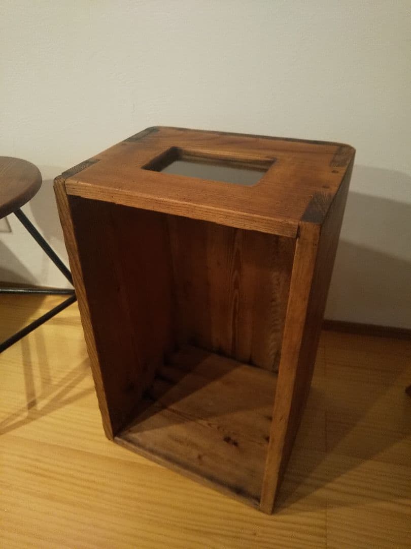 木箱 found muji フランス アメリカ アンティーク ビンテージ