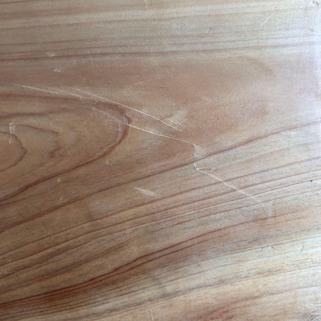 天然木　スツール　花台