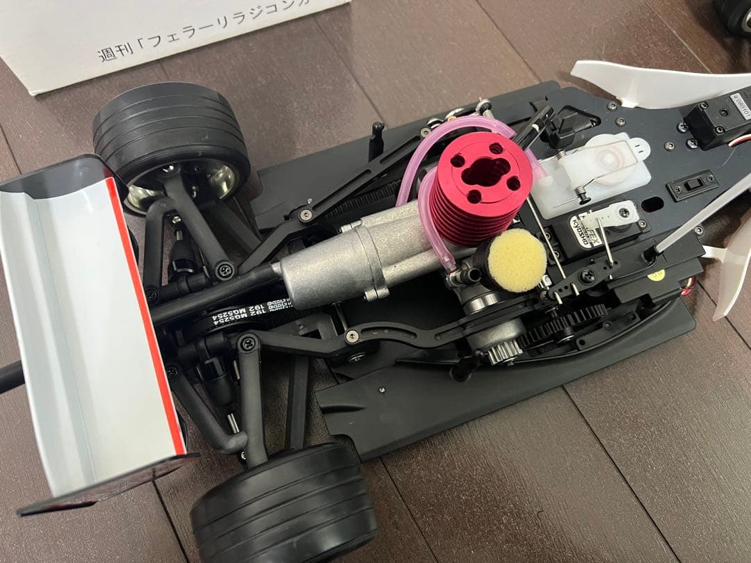 デアゴスティーニ　フェラーリf2004 エンジンカー　未走行　78号全巻　冊子付