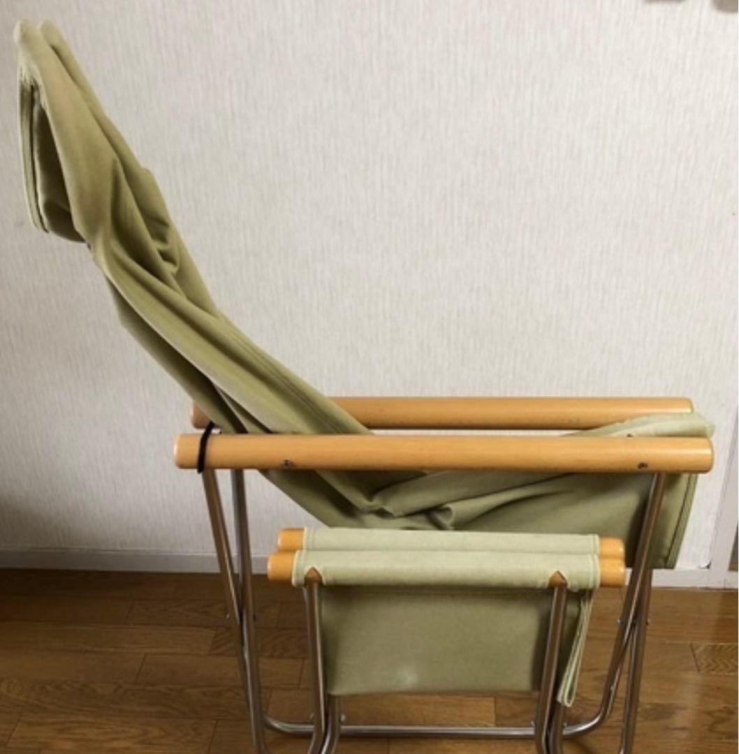 NychairX ニーチェアエックス （オットマン付き）オリーブカラー