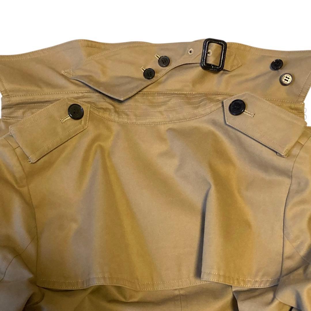 【美品】HYKE トレンチコート 2Way　ウールライナー ベルト付 サイズ1