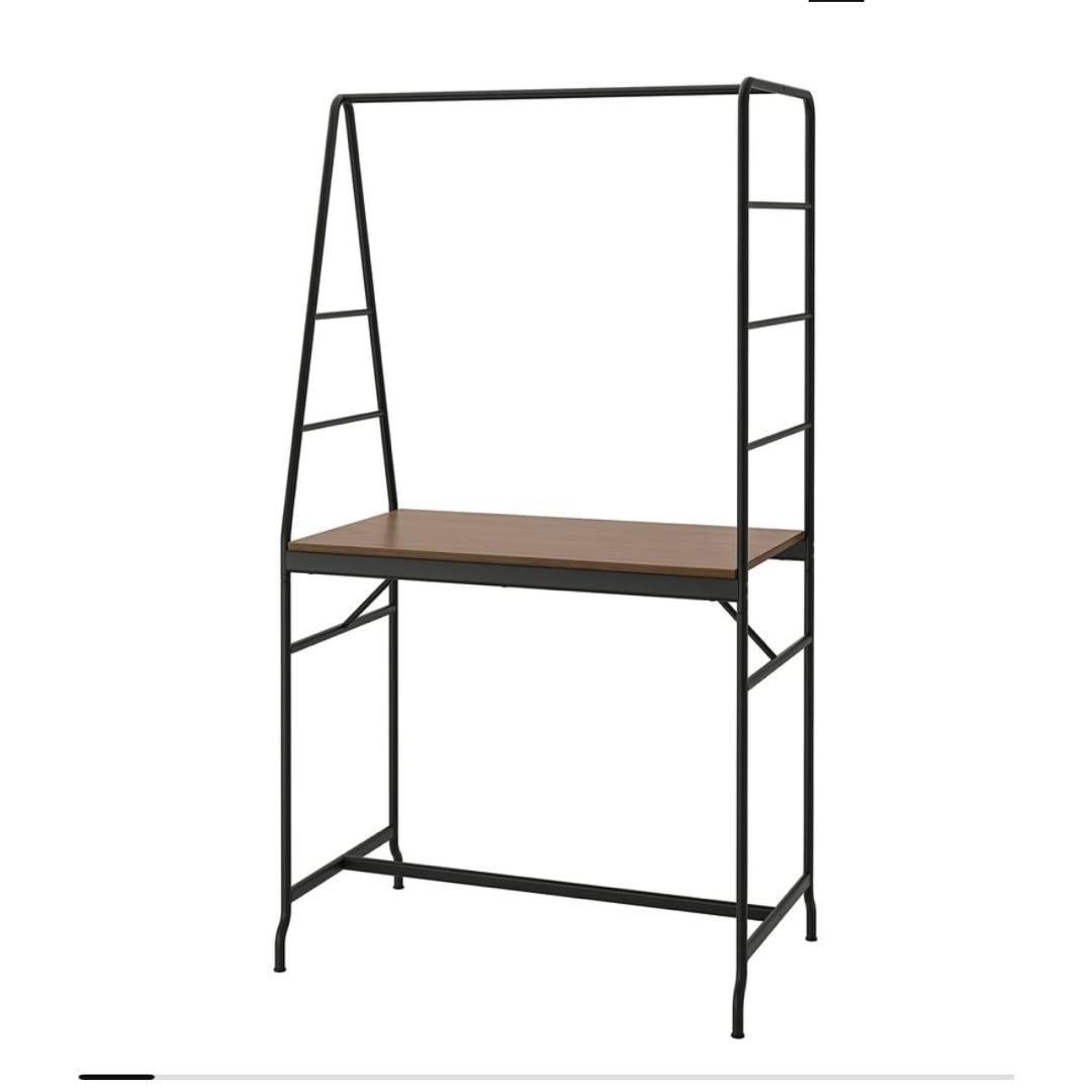 【都内引き取りのみ】IKEAホーヴェルード　テーブルはしご収納付き