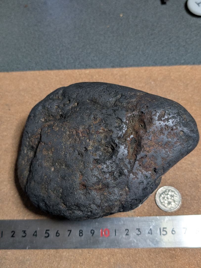 餅鉄　国産鉱物　高純度磁鉄鉱　リクエスト品　2930g