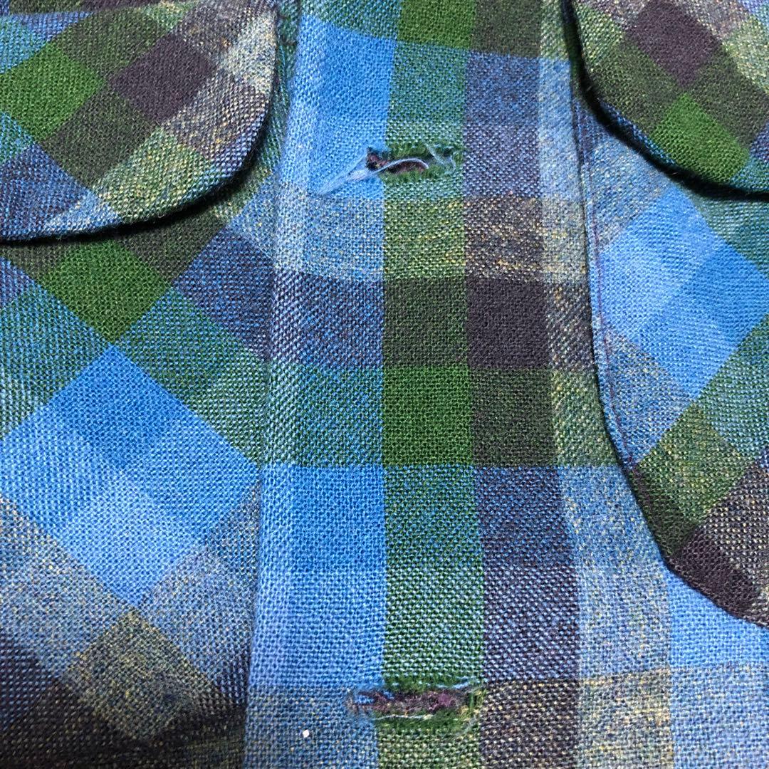 ペンドルトン　ボードシャツ　70s