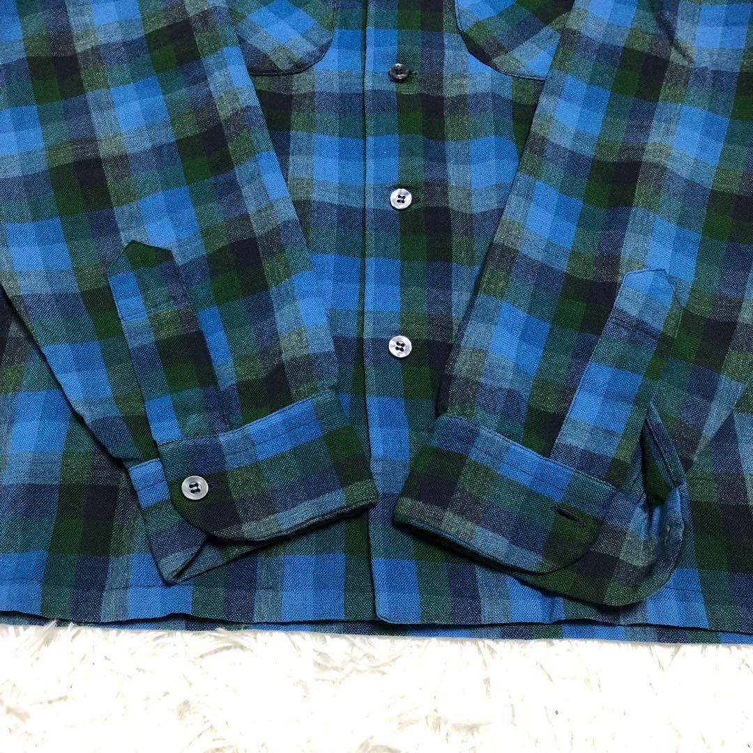 ペンドルトン　ボードシャツ　70s