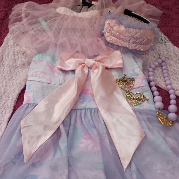 美品　バナナチップス　五点セット　ワンピース　ブラウス　カチューシャ 150