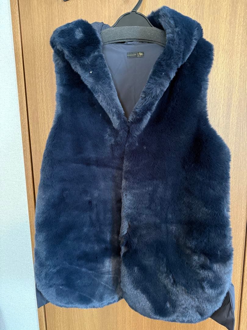 Ağa （アーガ）エコファーベスト ネイビー