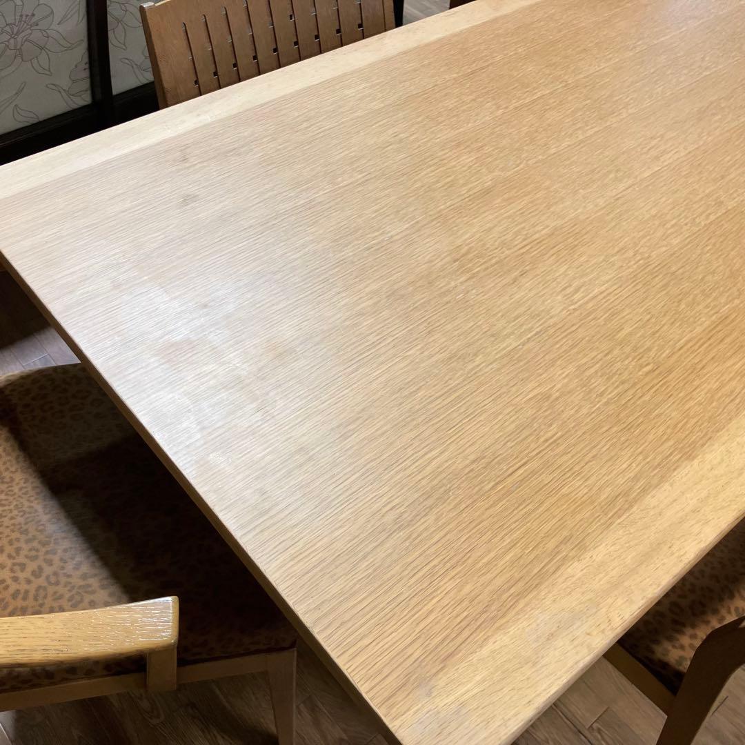 カンディハウス ハナコ ダイニングセット テーブル&チェア 6点