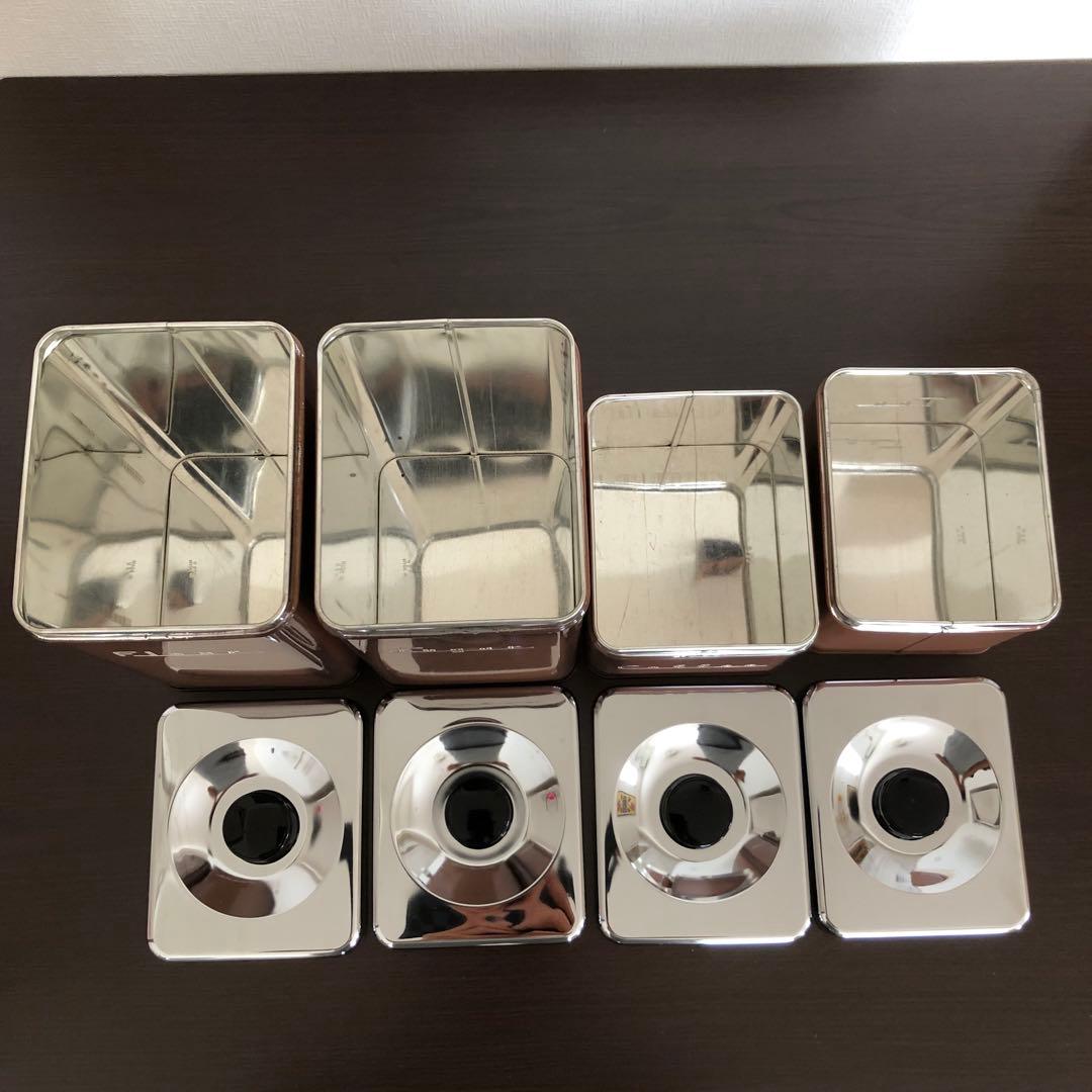 TIN缶 キャニスター 世田谷ベース ミッドセンチュリー スペースエイジ 雑貨