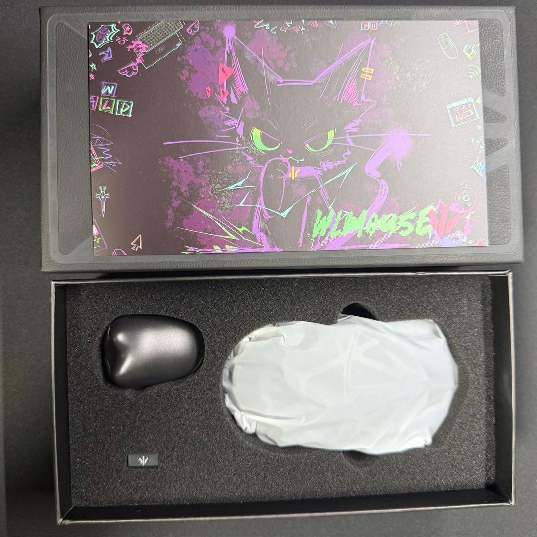 WLMOUSE Beast X Pro Black サイド穴無し