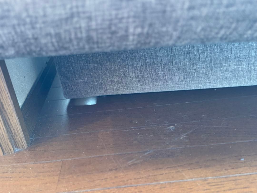 ‼️追加お値下✨【東京インテリア】ソファベッド　 グレー クッション2個付