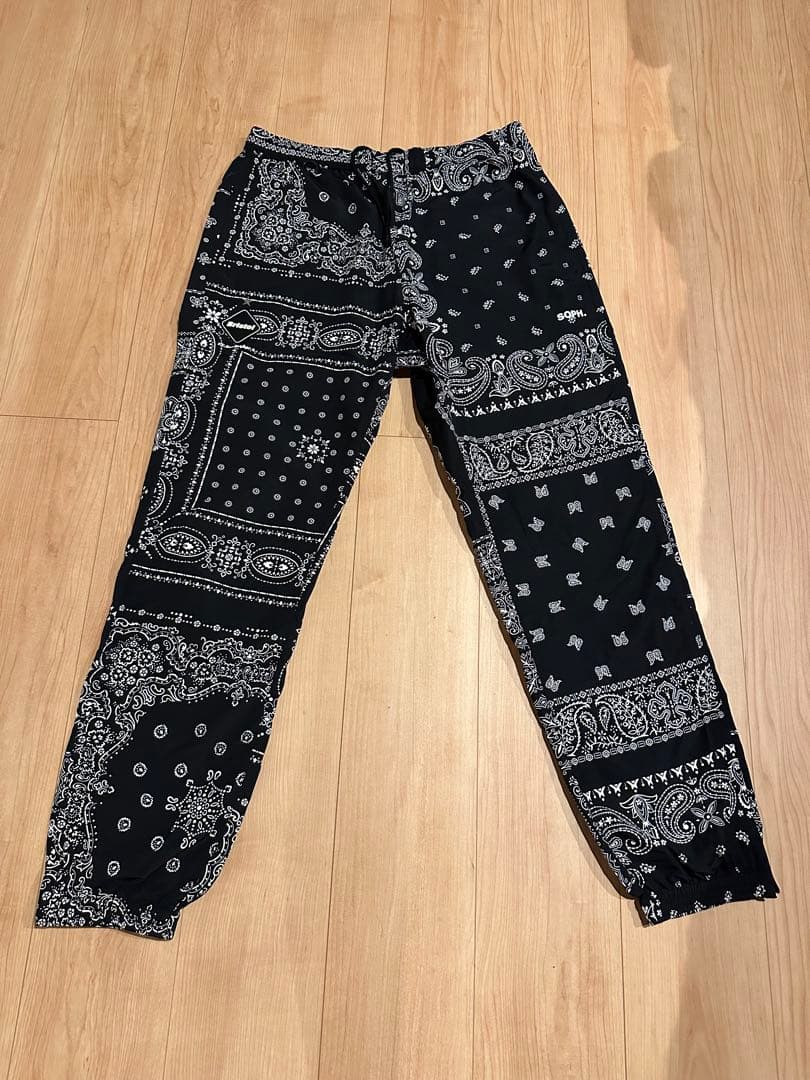 FCRB バンダナ　パンツ　ブラック　M