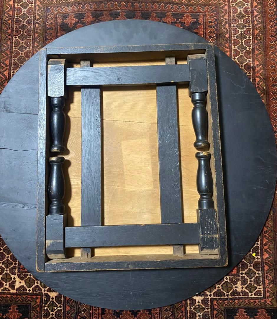 アンティークちゃぶ台　折りたたみ