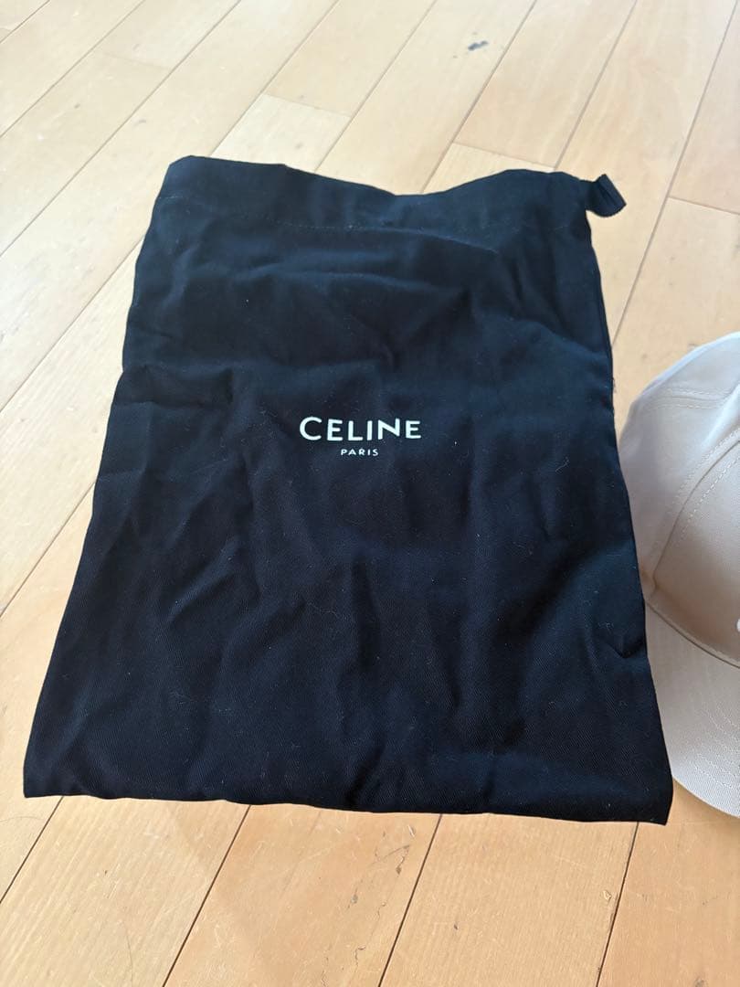 希少⭐︎CELINE ベースボールキャップ　ベージュ