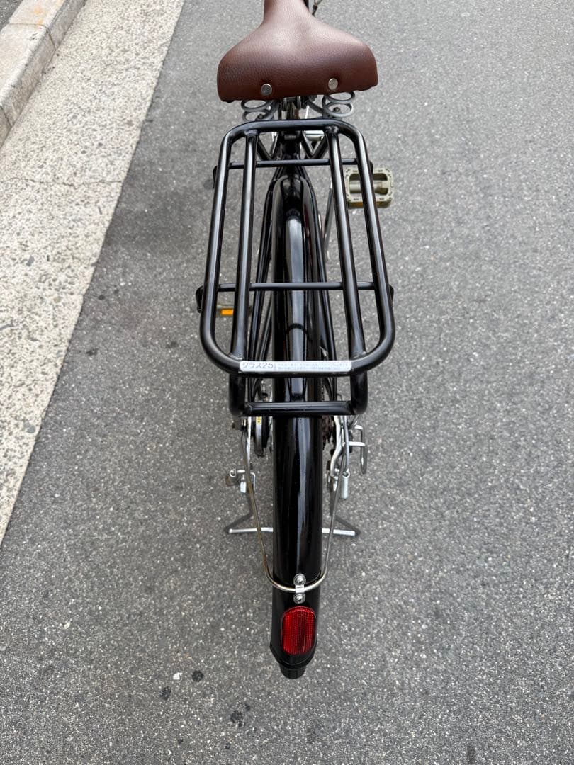 自転車 大阪市 【引取り限定】 美品 27インチ 変速付き