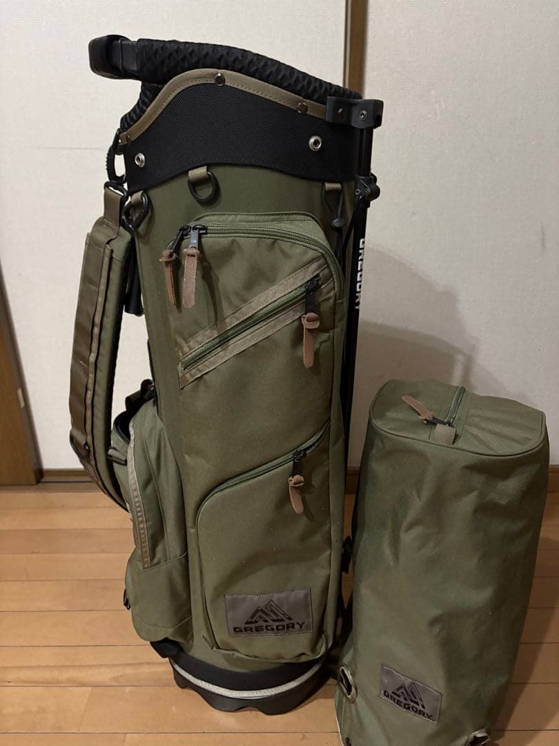 GREGORY カーキ系　ゴルフバッグ・キャディバッグ