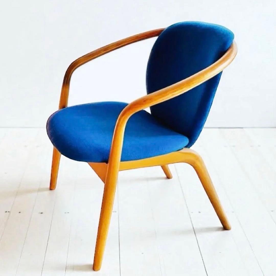 【廃盤・メンテ済】飛騨産業 キツツキ マッターホルン アームチェア｜張替済