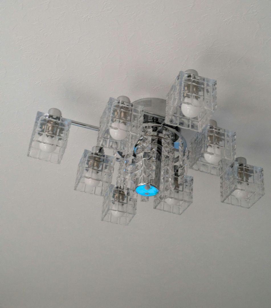 Laci レイシー シャンデリア 8〜12畳 クローム仕上げ