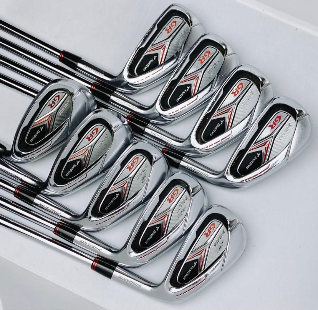 ブリヂストン ツアーステージ GR アイアンセット ゴルフクラブ 9本