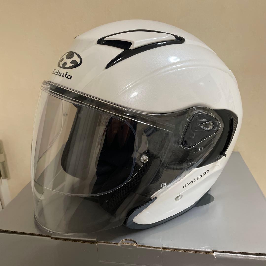 OGK EXCEED-2 ホワイト ヘルメット