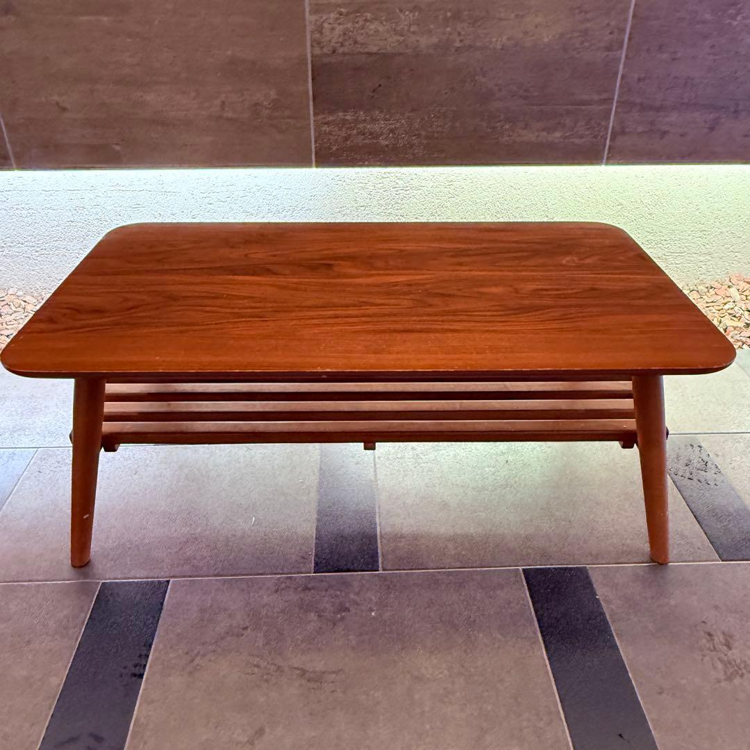 木製　折りたたみ　センターテーブル 900✖️500✖️350