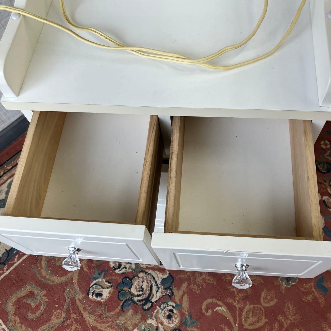 ロココレトロ 姫系 木製チェスト 6杯引き出し収納 タンス 古家具 クラシック