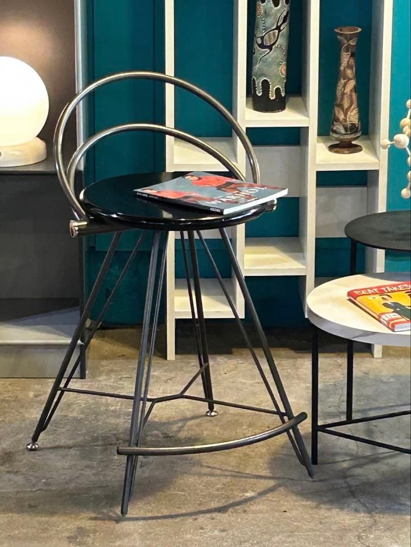 スチールパイプ×ウッドバーチェア【monoroom町田】