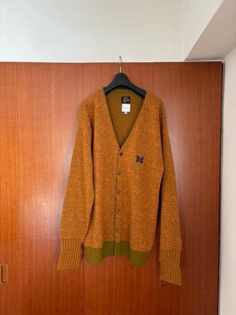 Needles × SASQUATCHfabrix. ウール ニットカーディガン