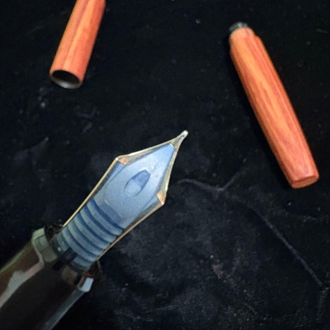 Stylo Art Karuizawa 万年筆シラネ チューリップウッド 金ペン