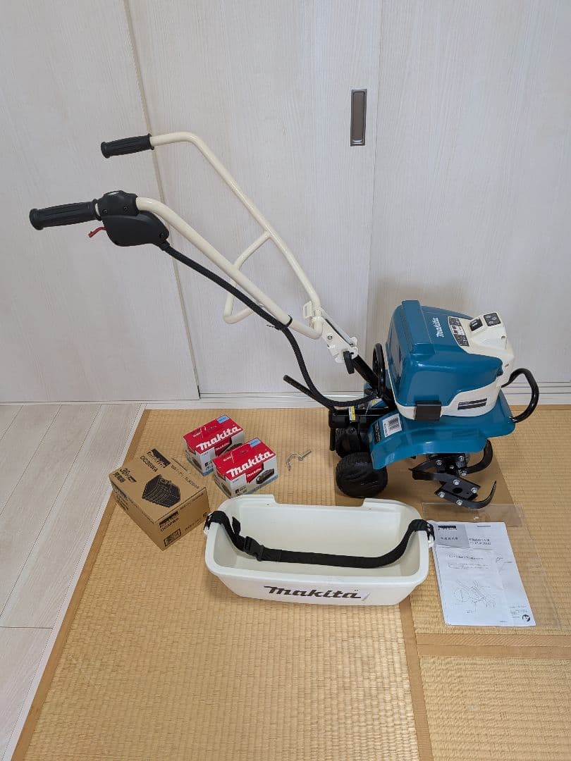 「マキタ MUK 360 DZ」耕運機 バッテリー2コ/充電器/フルセット！！！