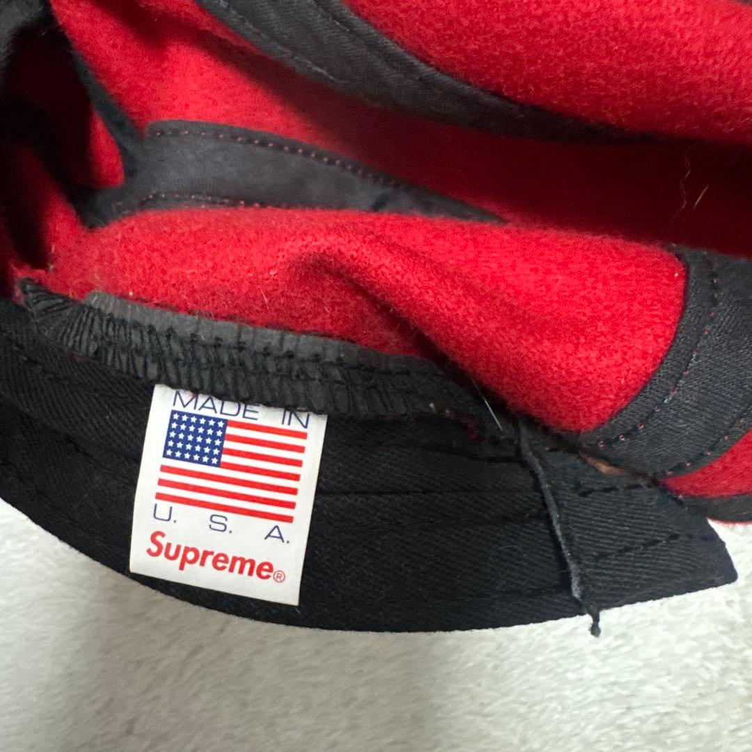 supreme シュプリーム 赤 キャップ 帽子