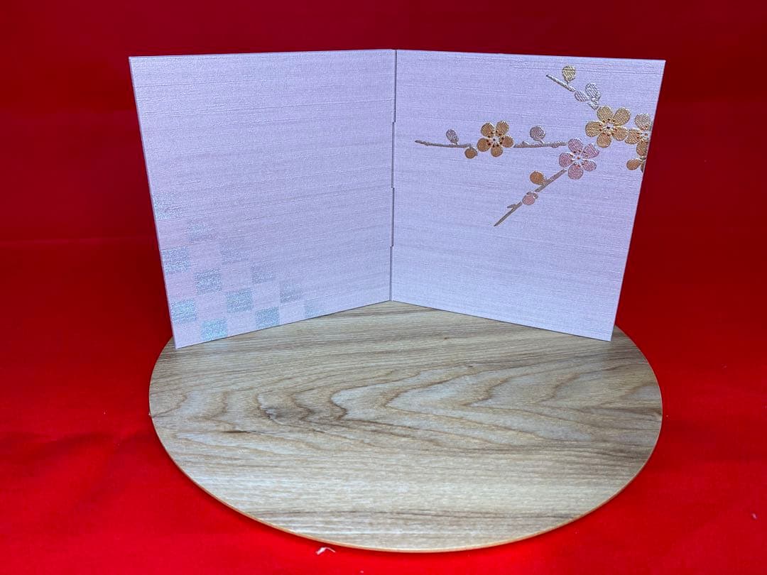 東京久月　木目込人形　ほのか　親王飾り・頭　杉田明十志　原作・木目込　新井久夫