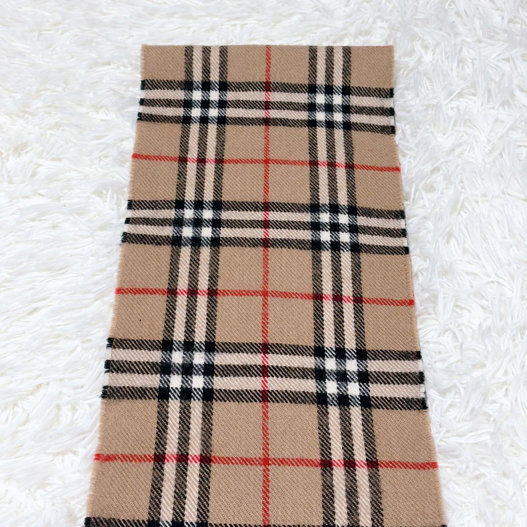 BURBERRY LONDON バーバリー マフラー ラムウール ノバチェック