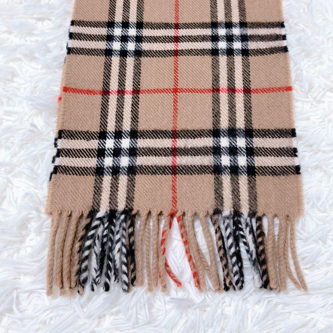 BURBERRY LONDON バーバリー マフラー ラムウール ノバチェック