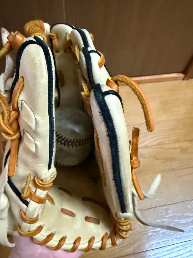 ミズノプロ　軟式グローブ 右投げ タティスjrモデル